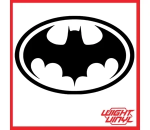 Batman logo vinyl decal