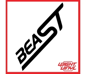 beaST vinyl decal