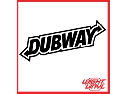 Dubway vinyl decal