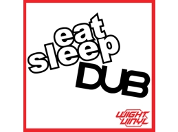 Eat sleep dub vinyl decal