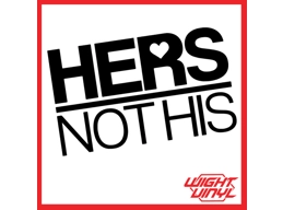 hers not his vinyl decal