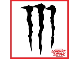 monster energy logo vinyl decal