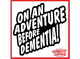On an adventure before dementia vinyl decal