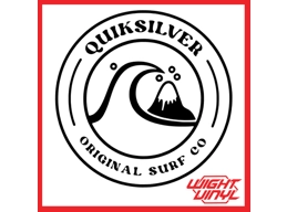 quiksilver original vinyl decal