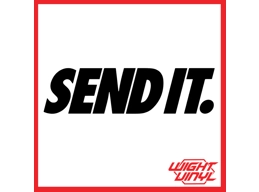 Send it. vinyl decal