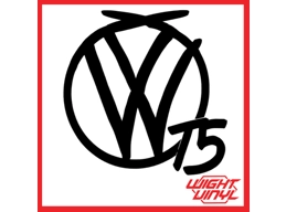 T5 graffiti style vinyl decal