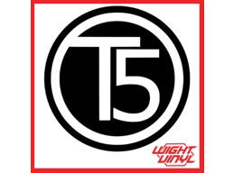 T5 round vinyl decal