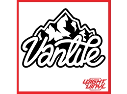 Vanlife mountains vinyl decal