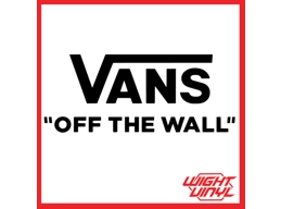 Vans off the wall vinyl decal