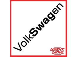 volkswagen VW vinyl decal