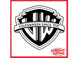 Volkswagen warner brothers style vinyl decal